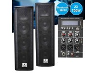 VSOUND Colunas Ativa+Passiva 3X6.5 VSOUND Colunas Ativa+Passiva 3X6.5